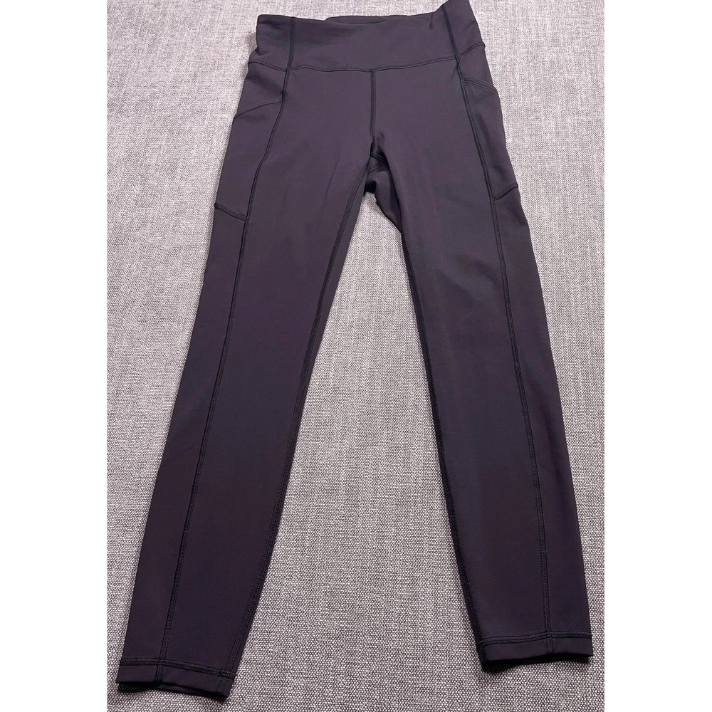 Lululemon Wunder Train High Rise Tight Womens 6 Charcoal Gray LW5CQFS